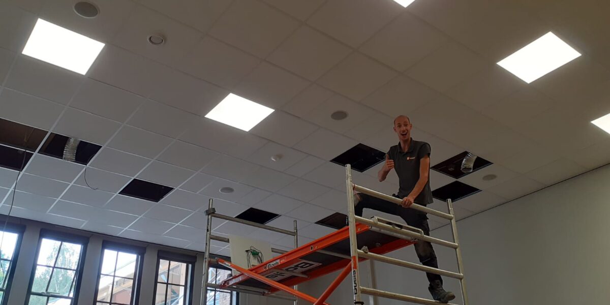 plafond renovatie
